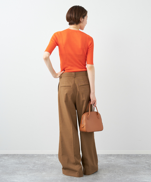 plage（プラージュ） ワイドパンツ スラックス パンツ tuck wide