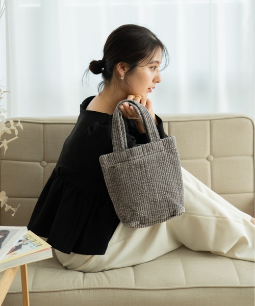 【特価】 Monogram ミニトート RENAME(バッグ) トートバッグ Rename ヌビ ミニトートバッグ