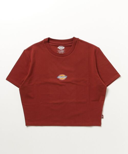 DICKIES☆ ウィメンズクロップドTシャツ Dickies tシャツ クロップド S/S Tシャツ スリムフィット
