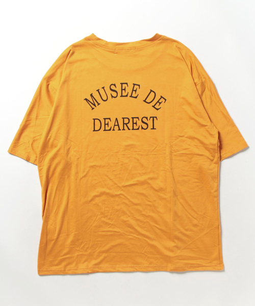 izu.ページ ARCHIVER tシャツ 「Bl」 「IZU」 バックロゴTシャツ レディース