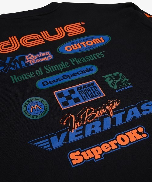 DEUS EX MACHINA tシャツ TUNE UP LS TEE メンズ : ZOZOTOWN