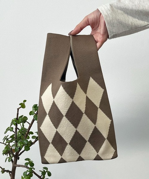 ROOP TOKYO ハンドバッグ Mini Knit Bag / ミニニットバッグ 