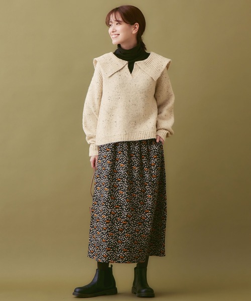 ベルンハルトウィルヘルム　モスキート柄ニットセーター JIGGYS SHOP（ジギーズショップ） ニットセーター メンズ トップス