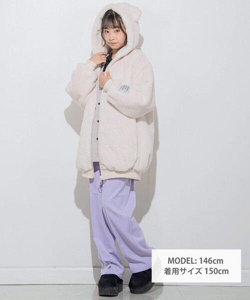 ZIDDY（ジディー） ブルゾン アウター 「 ニコプチ 掲載 」アニマル耳