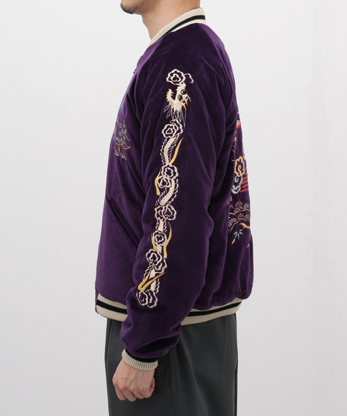 90s テーラー東洋 スカジャン SOUVENIR JACKET ベロア 別珍 楽天市場】テーラー東洋 スカジャン 横須賀 別珍 ベロア