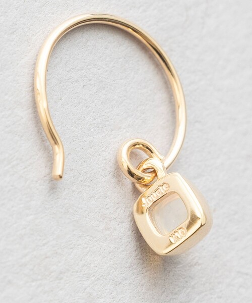 Jouete（ジュエッテ） ピアス 「オパール」 K10YG ピアス スクエア