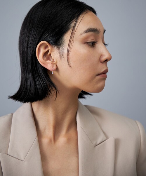 Jouete（ジュエッテ） ピアス 「オパール」 K10YG ピアス スクエア