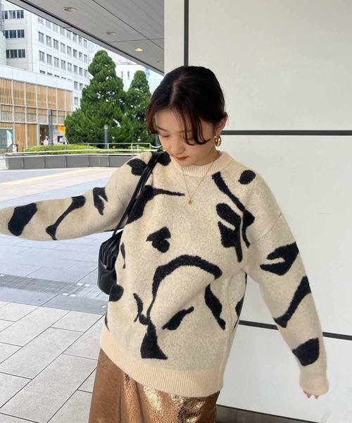 ニット SECRET FACE KNIT TOP レディース : 79269721 : ZOZOTOWN Yahoo 