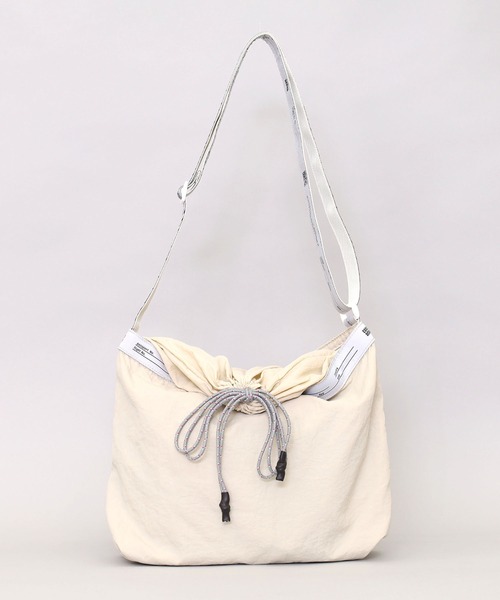COOCO（クーコ） ショルダーバッグ バッグ モノトーンロゴテープx軽量