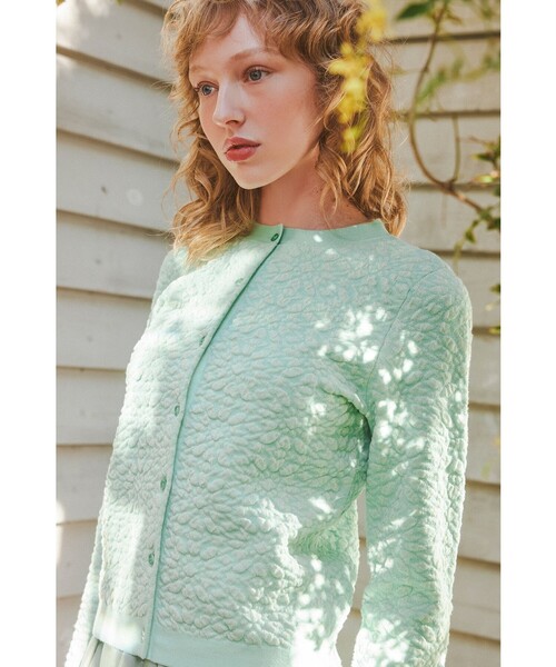 TOCCA（トッカ） カーディガン FLUFF FLOWERS カーディガン レディース