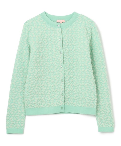 TOCCA（トッカ） カーディガン FLUFF FLOWERS カーディガン レディース