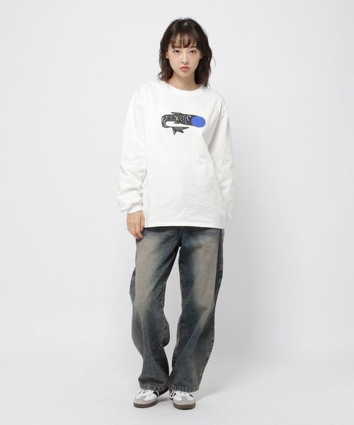 ALAND tシャツ 「UNISEX」ALAND／FISH TEE／長袖T／2993979