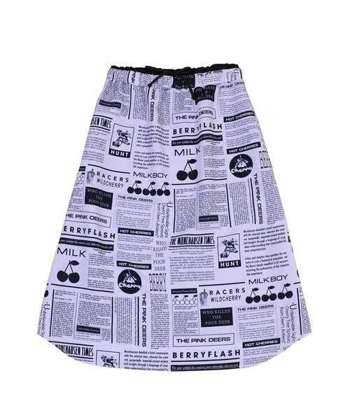 MILK スカート ドーナツ柄 MILK スカート Cherry tales : ZOZOTOWN Yahoo!店 - 通販