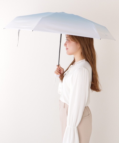 レディー♡日傘ホワイト♡レア Lace Ladies（レースレディース） 日傘 折りたたみ傘 折り畳み 「雨晴