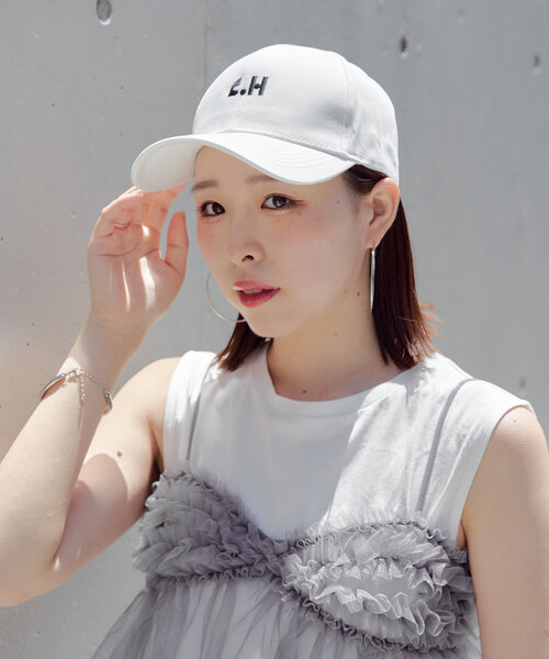 Chico（チコ） 帽子 ハット 刺繍入りデニムキャップ レディース