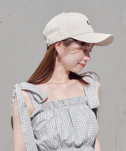 Chico（チコ） 帽子 ハット 刺繍入りデニムキャップ レディース