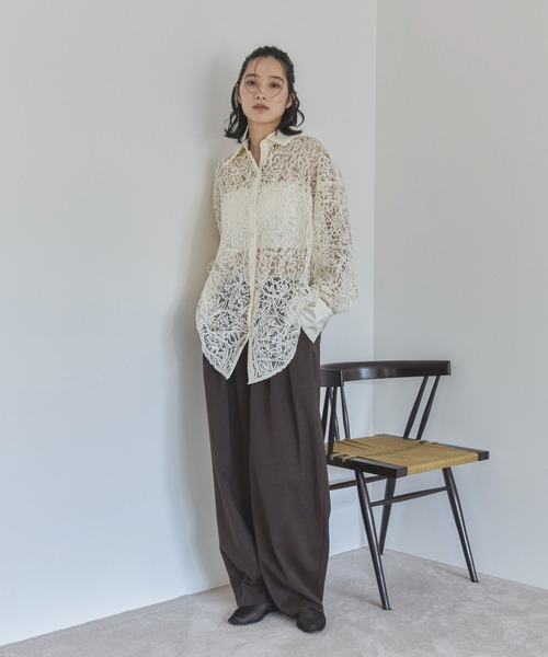 feepur（フェピュール） スラックス パンツ 「セットアップ可