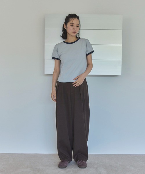 良品♡スポーツマックス　スーツセットアップ　ワイドパンツ　42 ダークグレー 良品♡スポーツマックス スーツセットアップ ワイドパンツ 42