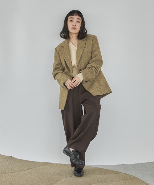 feepur（フェピュール） スラックス パンツ 「セットアップ可