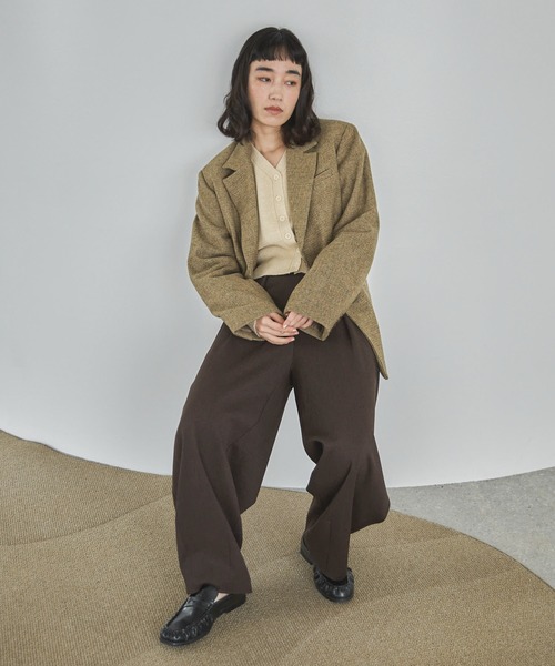 feepur（フェピュール） スラックス パンツ 「セットアップ可