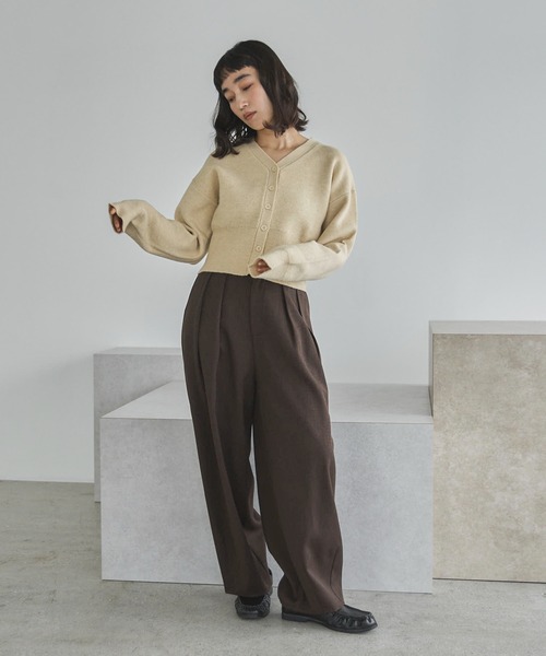 feepur（フェピュール） スラックス パンツ 「セットアップ可