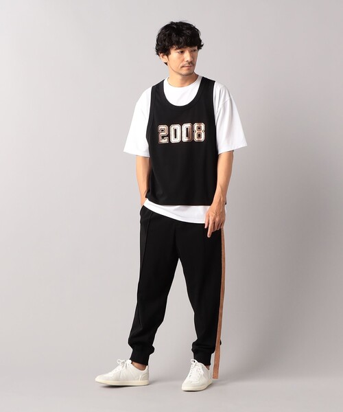 β MEN（ベータ・メン） tシャツ フェイクレイヤード コッパ―プリントT 