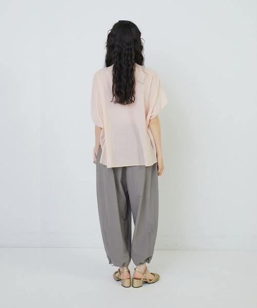 「ADIEU TRISTESSE」 7分袖ブラウス FREE ベージュ レディース ADIEU TRISTESSE 「ADIEU TRISTESSE」 7分袖ブラウス FREE