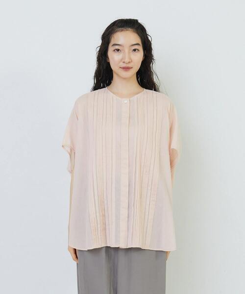conges payes ADIEU TRISTESSE ブラウス シャツ ボイルポンチョ