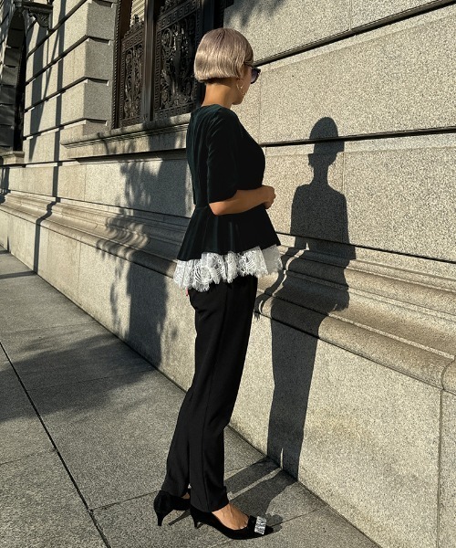 レースペプラムトップス レディース : ZOZOTOWN Yahoo!店 - 通販