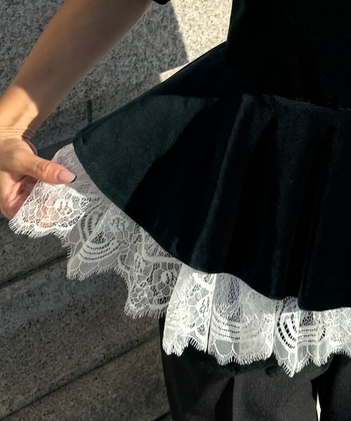 レースペプラムトップス レディース : ZOZOTOWN Yahoo!店 - 通販
