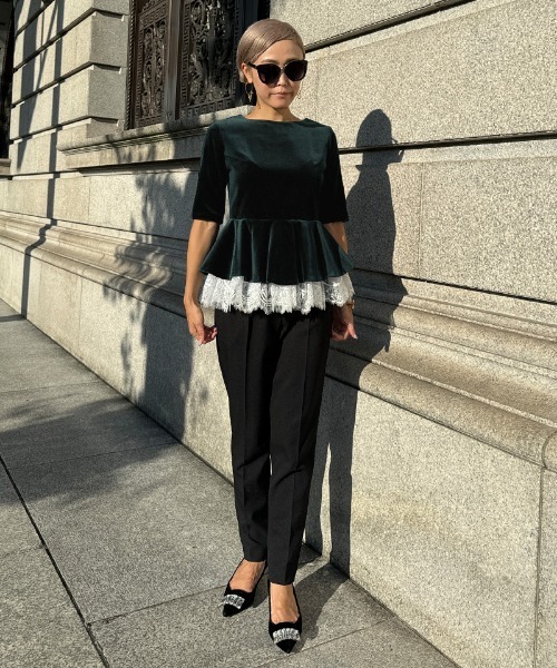 レースペプラムトップス レディース : ZOZOTOWN Yahoo!店 - 通販