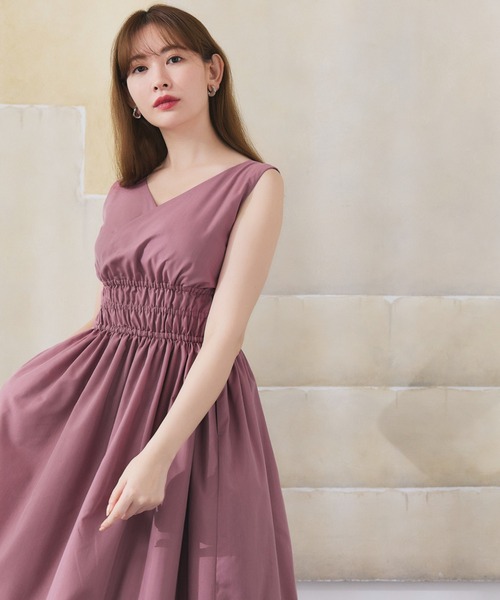 ワンピース Riviera Double Bow Dress Her lip to ワンピース Riviera Double Bow Dress : ZOZOTOWN