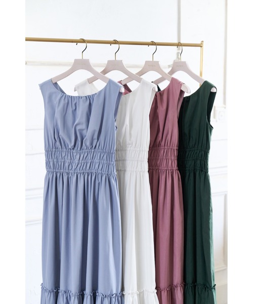 ワンピース Riviera Double Bow Dress Her lip to ワンピース Riviera Double Bow Dress : ZOZOTOWN