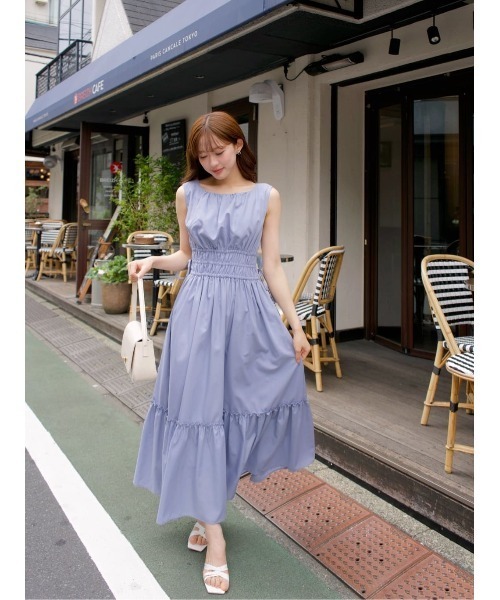 ワンピース Her lip to Riviera double bow Dress Riviera Double Bow Dress（ワンピース）｜Her lip to（ハー