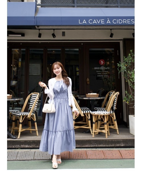 ワンピース Riviera Double Bow Dress Her lip to ワンピース Riviera Double Bow Dress : ZOZOTOWN