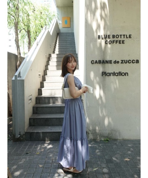 ワンピース Riviera Double Bow Dress