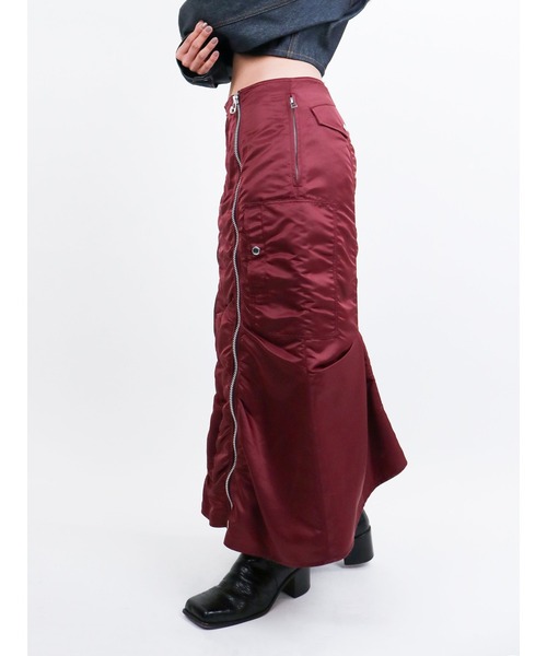 美品 JOHN LAWRENCE SULLIVAN ジップロングスカート XS 美品 JOHN LAWRENCE SULLIVAN ジップロングスカート XS スカート