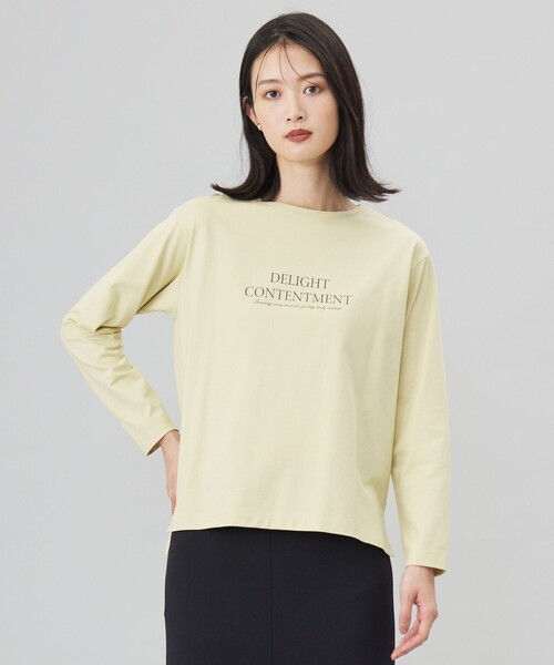 購入者様決定！SOB ロングスリーブTシャツ L マルチフォントオーバーサイズドロングスリーブTシャツ(EZBH