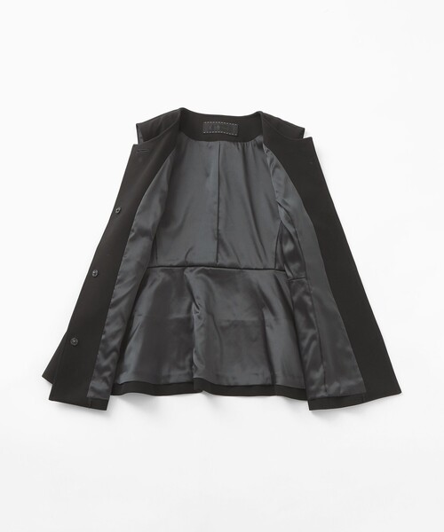 TO BE CHIC ベスト ジレ ポリエステルツイル レディース TO BE CHIC ベスト ジレ ポリエステルツイル レディース