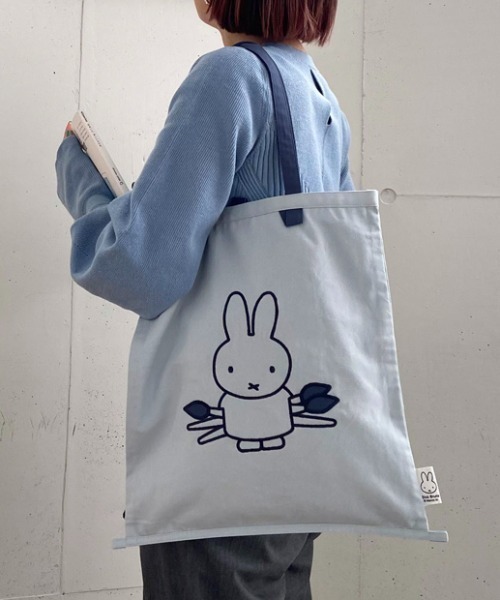 Dick Bruna ボリストートバッグ コラボ】Dick Bruna × OPAQUE.CLIP A4サイズトートバッグ ボリス