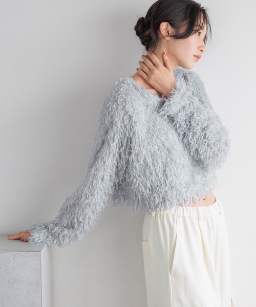 リル☆ LOWRYS FARM（ローリーズファーム） カーディガン フェザー2WAY