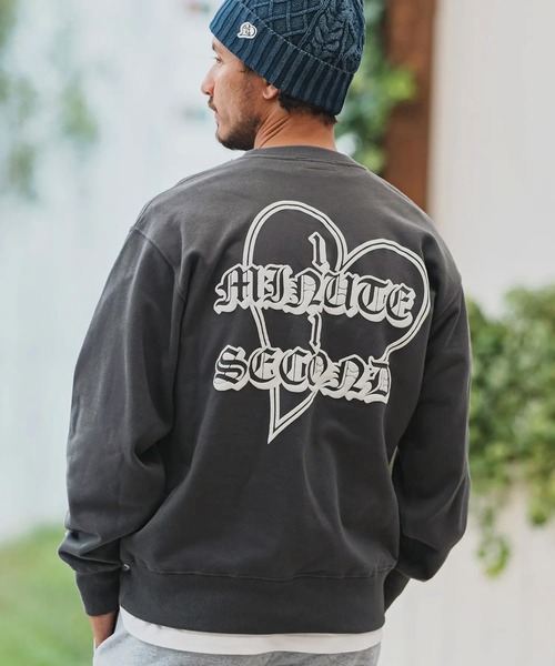 1minute 1second（ワンミニットワンセカンド） トレーナー スウェット