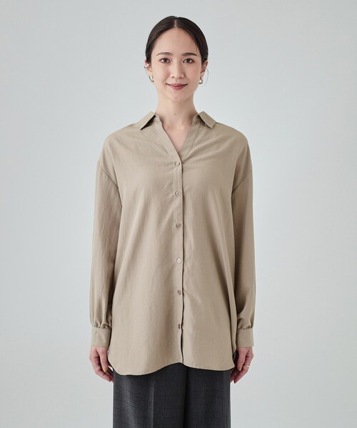 定価2.9万 ルフィル　完売品　バックレースアップブラウス　シャツ　23SS 定価2.9万 ルフィル 完売品 バックレースアップブラウス シャツ 23SS