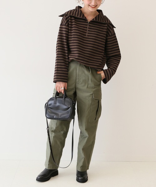 SLOBE IENA」 カーゴパンツ 36 カーキ レディース