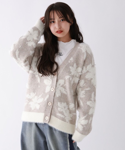 repipi armario（レピピアルマリオ） カーディガン 「洗えるニット