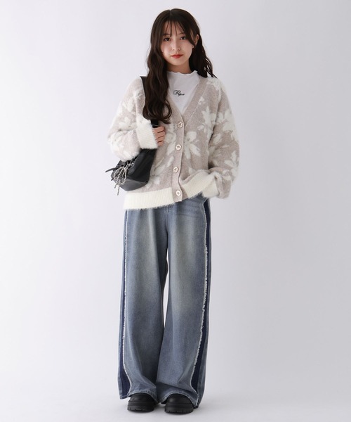 repipi armario（レピピアルマリオ） カーディガン 「洗えるニット