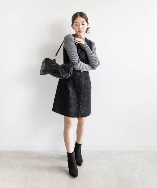 RANDA ショルダーバッグ バッグ 3WAYリボンモチーフショルダーバッグ  