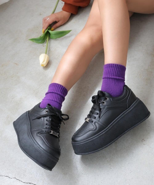 DEMETER（シューズ） スニーカー 厚底 プラットフォーム レース
