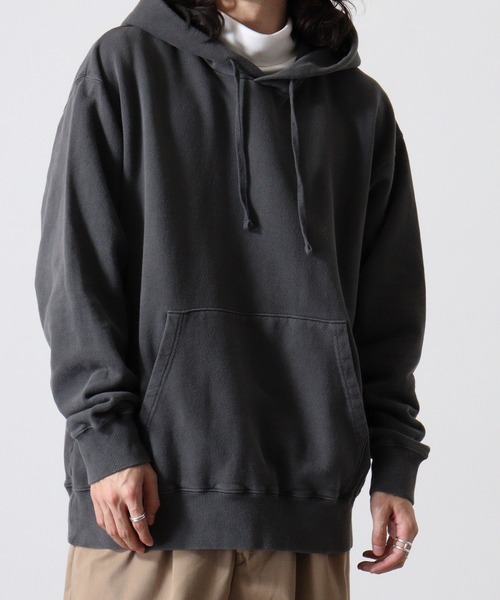 CROSS & STITCH パーカー ピグメントP/Oパーカー メンズ レディース