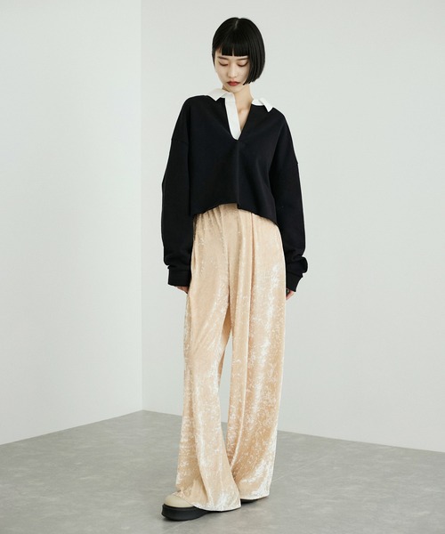 ADAM ET ROPE'（アダムエロペ） パンツ 「SIMONE WILD(シモーネ